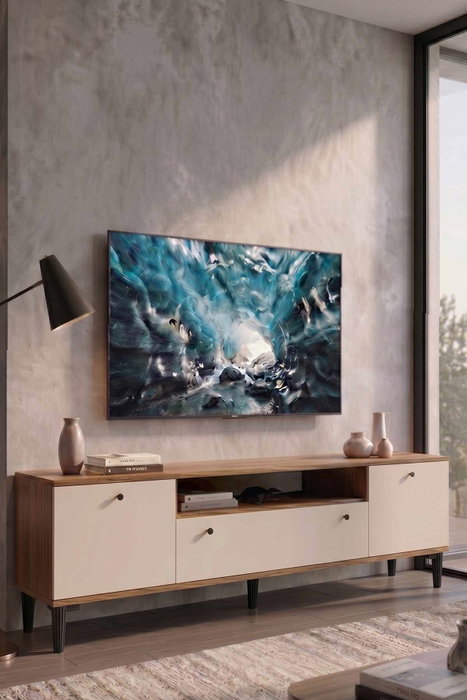 Hanah Home Vıs1-Cka Soporte para TV Nogal